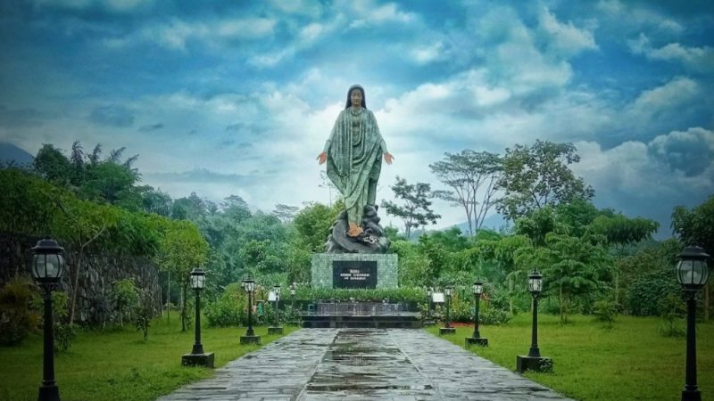 Taman Doa Maria, Ratu Ketenteraman, Gantang