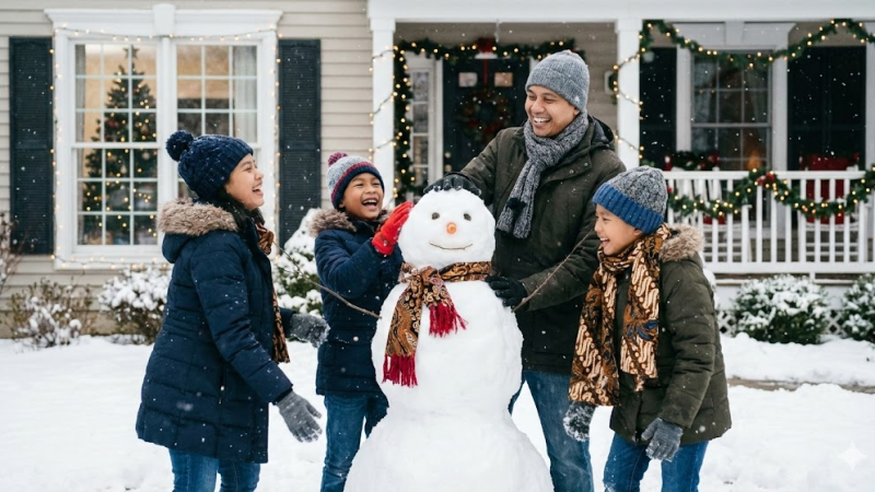 White Christmas, Ketika Keluarga Menjadi Kado Terindah dari Allah yang Hadir