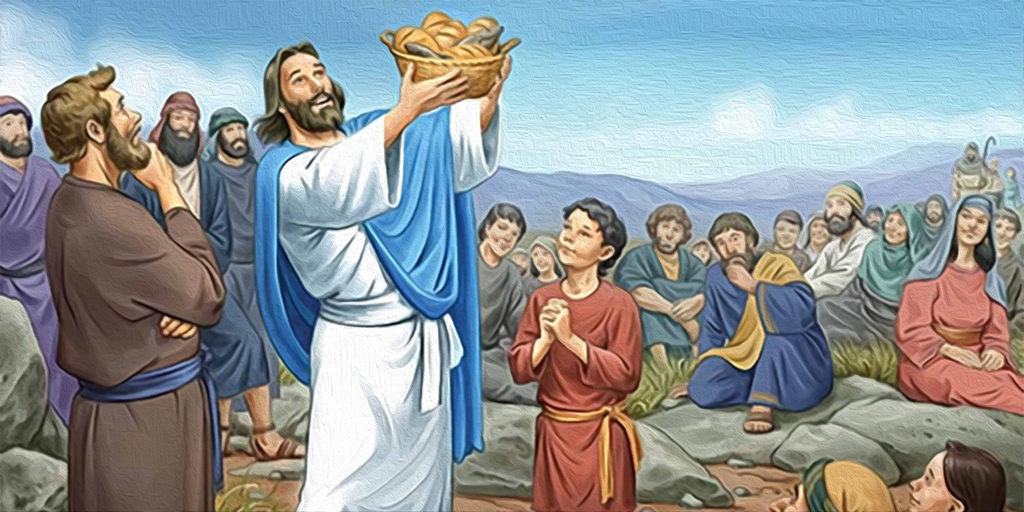 YESUS PEMIMPIN YANG BERBAGI