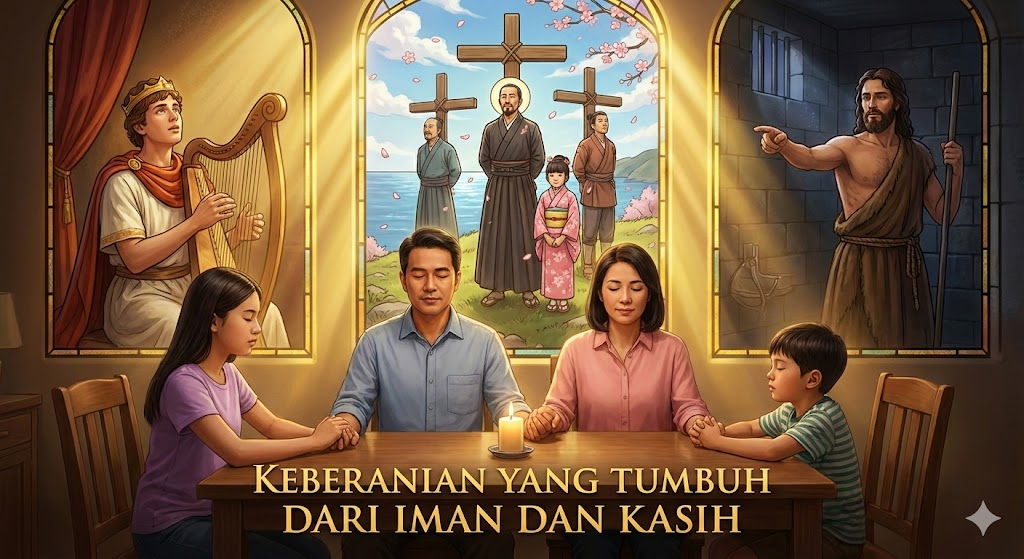 Keberanian yang Tumbuh dari Iman dan Kasih