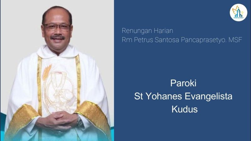 In Memoriam Romo Petrus Santosa Ponco Prasetyo, MSF