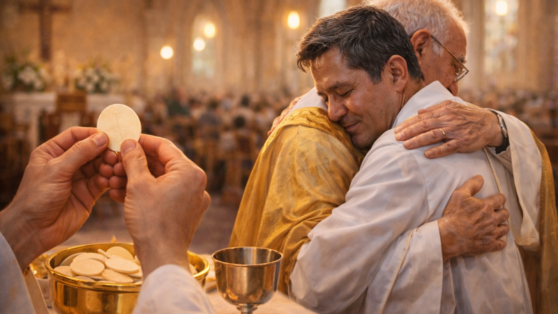 Rahasia di Balik Telapak Tangan Sang Pelayan Altar: Saat Dendam 37 Tahun Luruh dalam Pelukan Sunyi