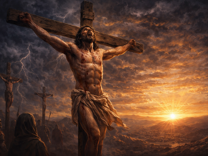 Gema Tetelestai di Ujung Salib: Pekik Kemenangan Sang Sabda Menyongsong Fajar Paskah