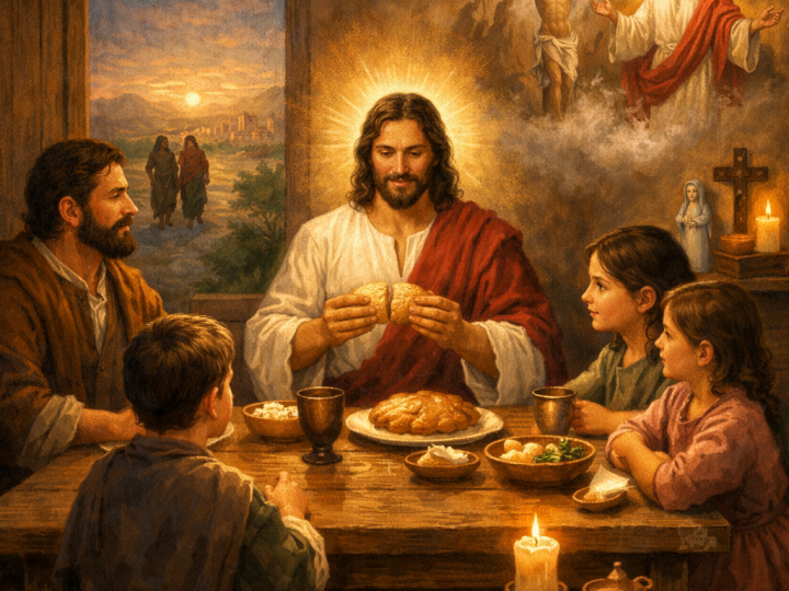 Nazaret Kecil di Jalan Emaus: Keluarga sebagai Altar Pemecahan Roti yang Mengubah Dunia