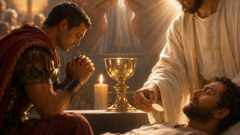 DALAM EKARISTI, YESUS DATANG MENYEMBUHKAN
