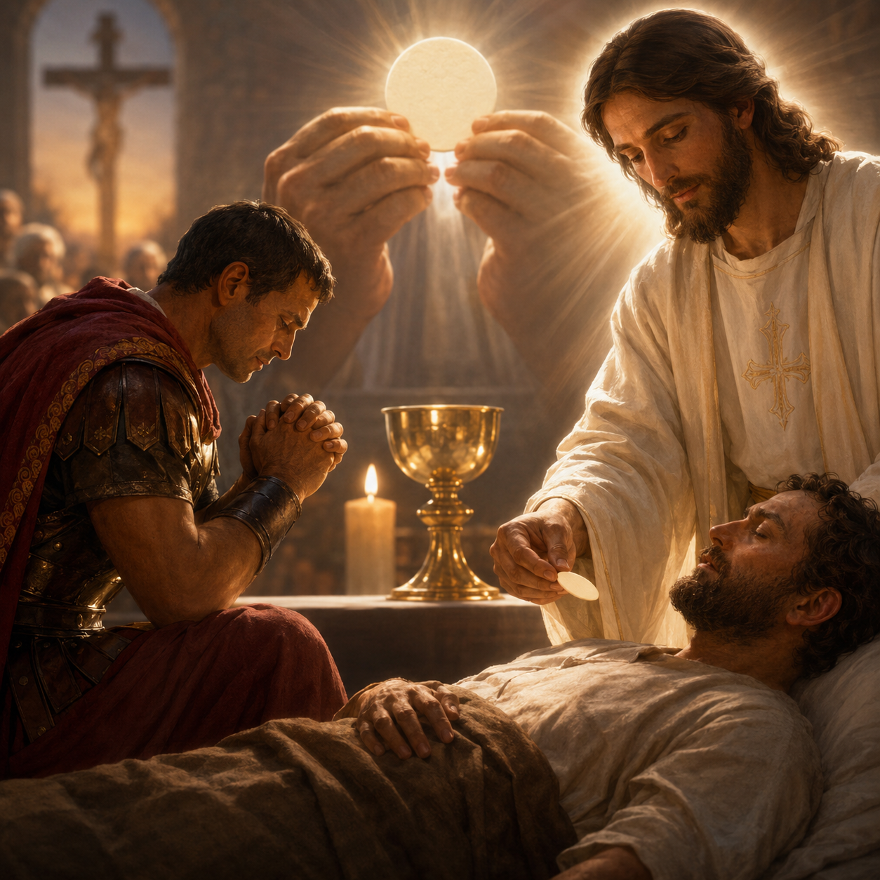 DALAM EKARISTI, YESUS DATANG MENYEMBUHKAN