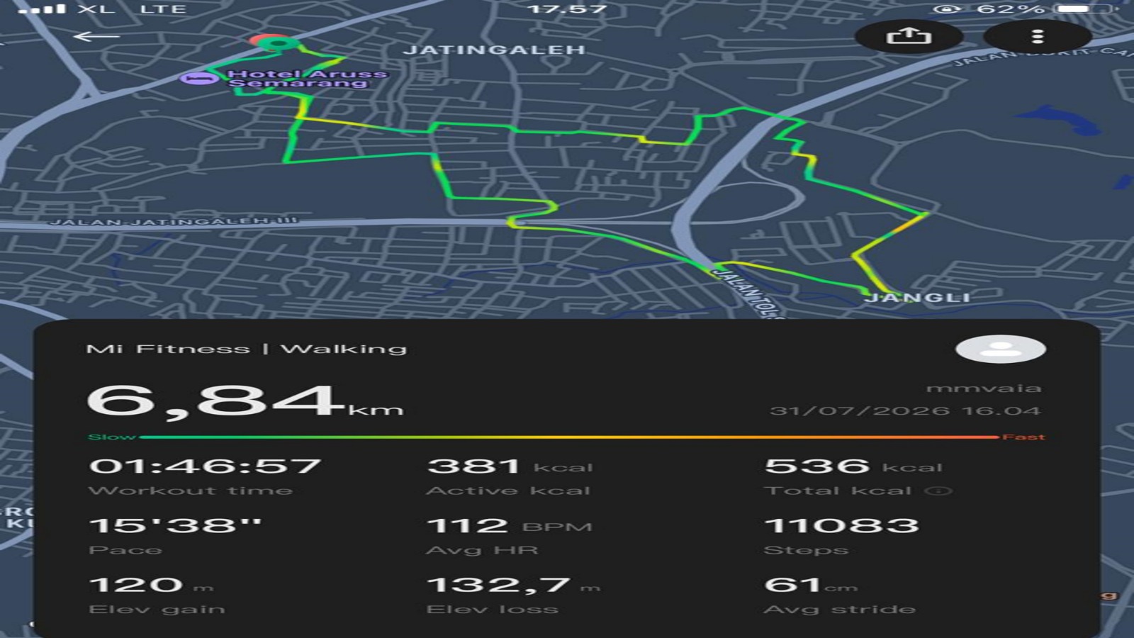 6,84 KM