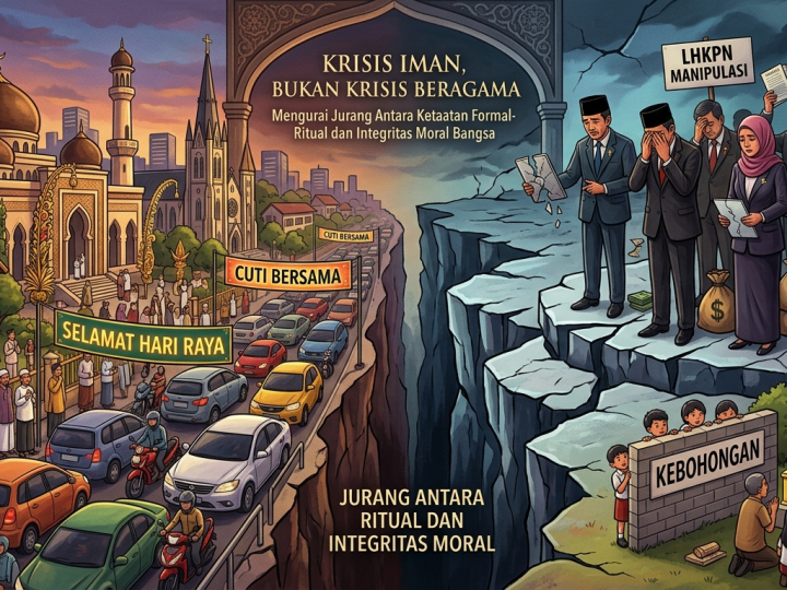 Krisis Iman, Bukan Krisis Beragama